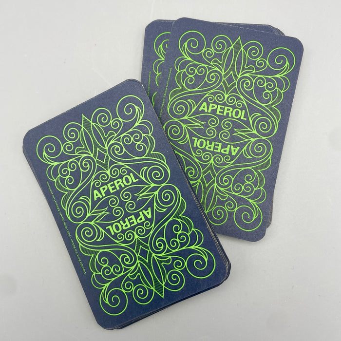 Aperol Tarocchi Egiziani mazzo completo carte gioco 1973