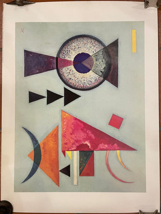 Wassily Kandinsky – “Weiches Hart, 1927" – stampa offset – 1994