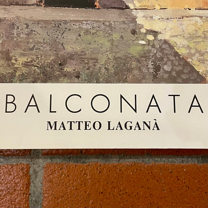 Matteo Laganà – "Balconata" – stampa offset – 1991