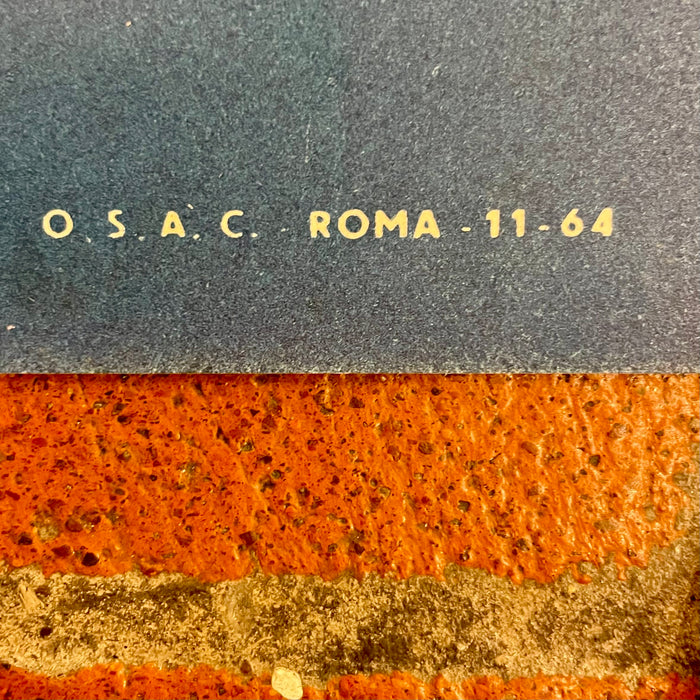 "Vota!" manifesto politico DC Arti Grafiche OSAC 1964