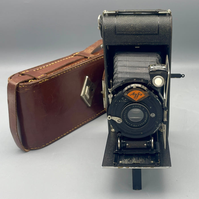 Agfa Billy macchina fotografica soffietto pellicola f6.3 Germania 1930 ca