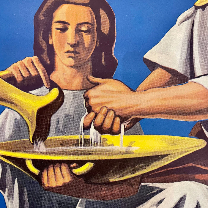 "Vota!" manifesto politico DC Arti Grafiche OSAC 1964