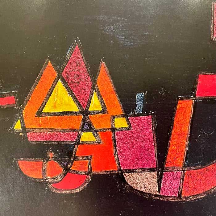 Paul Klee – “Schiffe Im Dunklen, 1927" – stampa offset – 1994