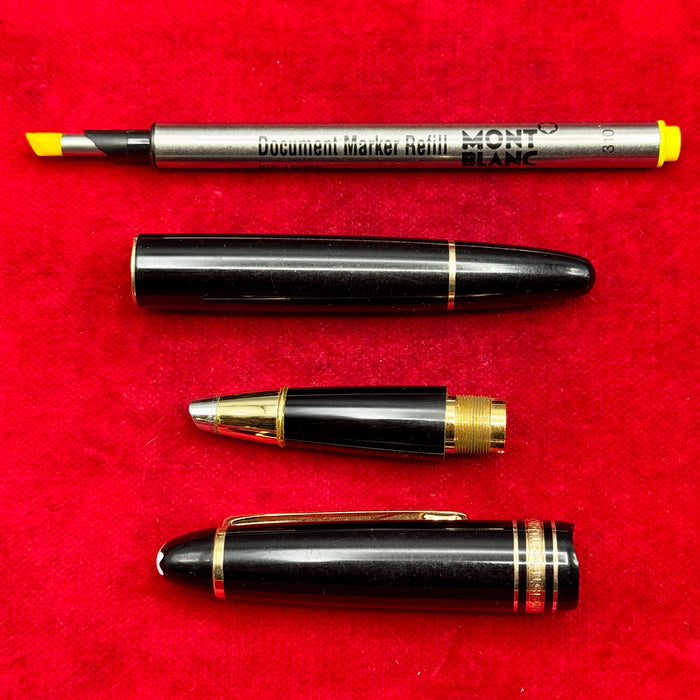 Montblanc Meisterstuck n. 166 penna marker evidenziatore resina 2000 ca