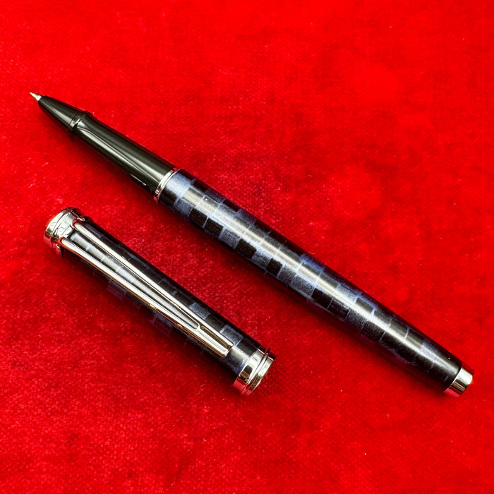 Waterman Armonia blu nera penna sfera con scatola Francia 2000 ca