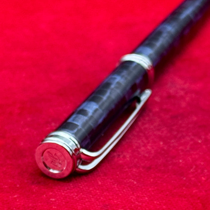 Waterman Armonia blu nera penna sfera con scatola Francia 2000 ca