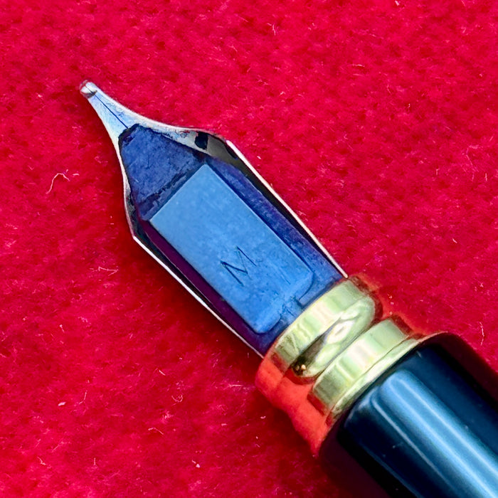 Waterman Man 200 Rhapsody penna stilografica resina verde con scatola Francia 2000 ca