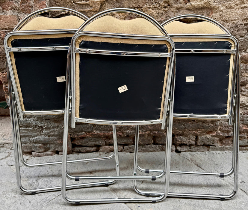Elke sedie pieghevoli x3 design Made in Italy 1990 ca
