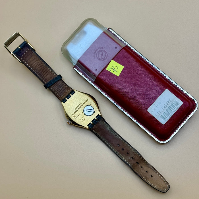 Swatch "Irony Renverse" YGG 100 orologio quarzo 38 mm Swiss 1994