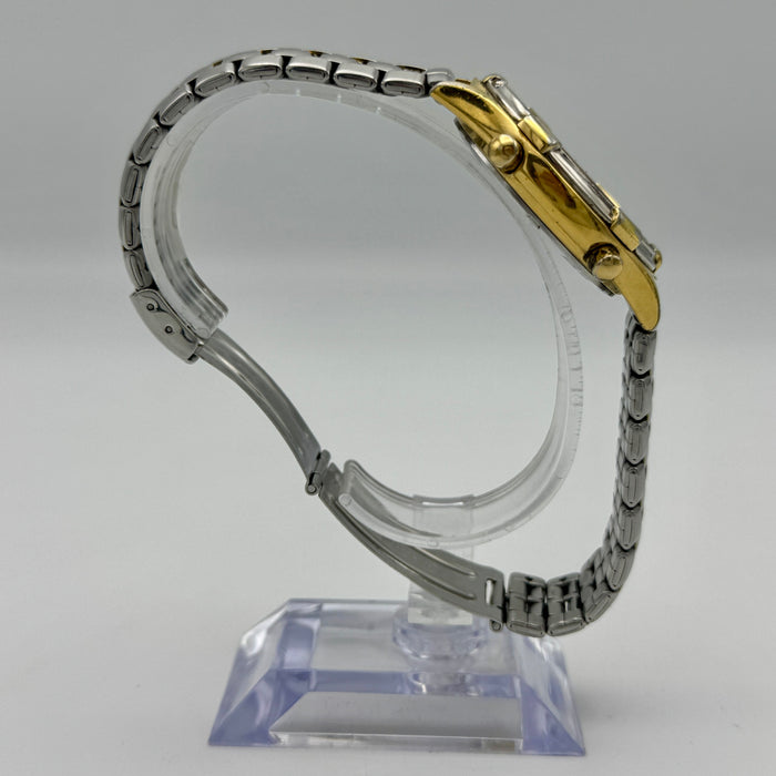 Lorenz ref. 13646 orologio chronograph quarzo acciaio 38 mm Swiss 2000 ca