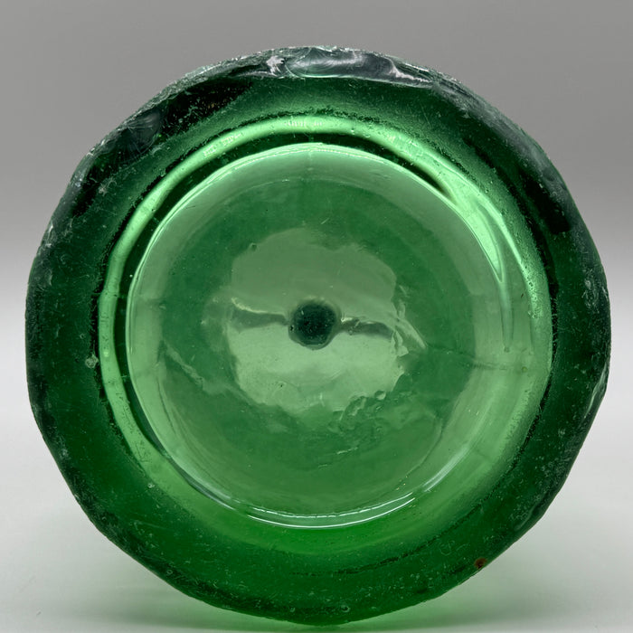 Nuova Fabbrica Acque Gasose Siena seltz sifone vetro verde 1930 ca