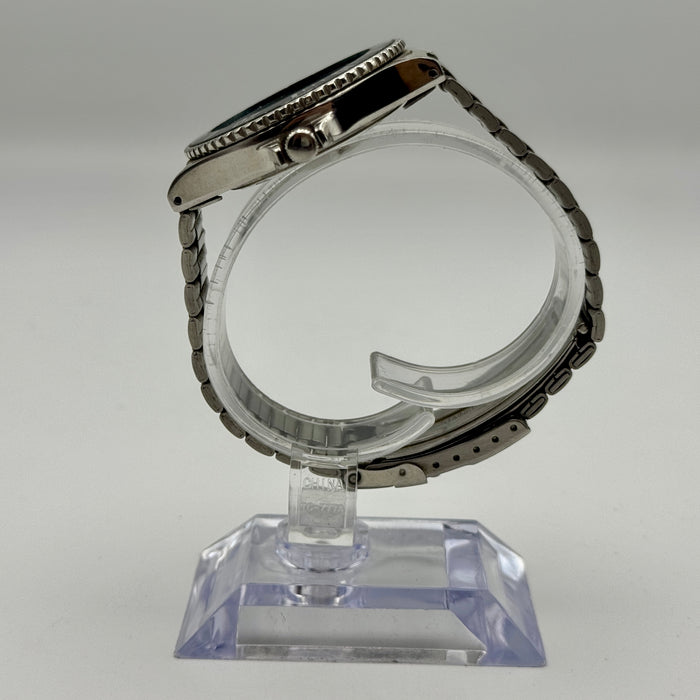 Laurens ref. 13529 orologio quarzo subaqueo acciaio 35 mm 1990 ca