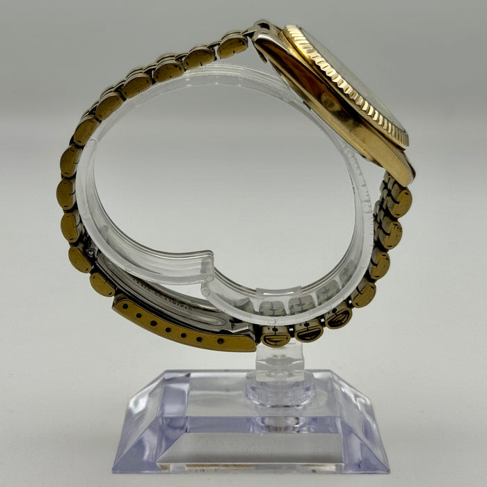 Citizen ref. 6101 GN-4W-S orologio quarzo acciaio 34 mm 1990 ca