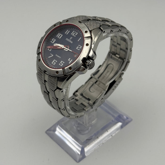 Festina ref. F16391 orologio quarzo quadrante rosa acciaio 37 mm 2000 ca
