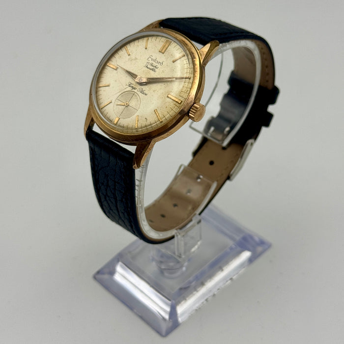 Evilard Kings Place orologio meccanico dorato 37 mm 1970 ca