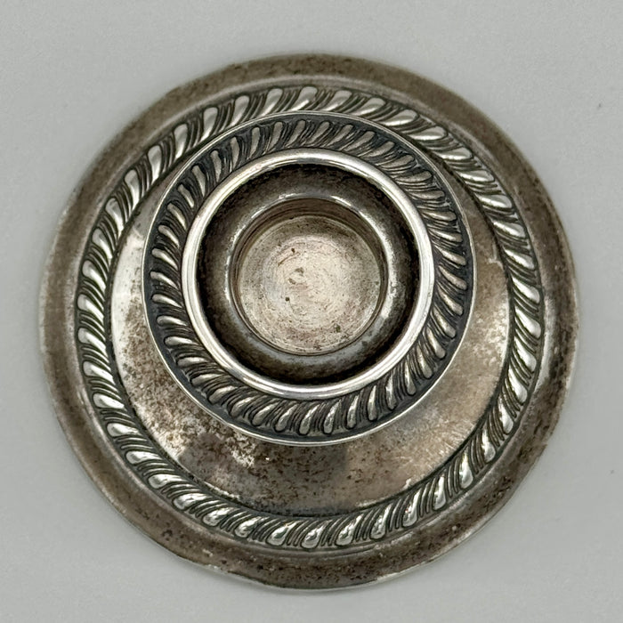 Portacandele Gorham ref. 667 coppia in argento Sterling Silver USA 1980 ca