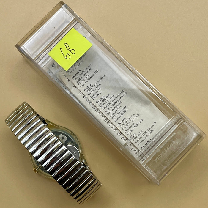 Swatch "Karaburun" GK 135 orologio quarzo 34 mm Swiss 1991