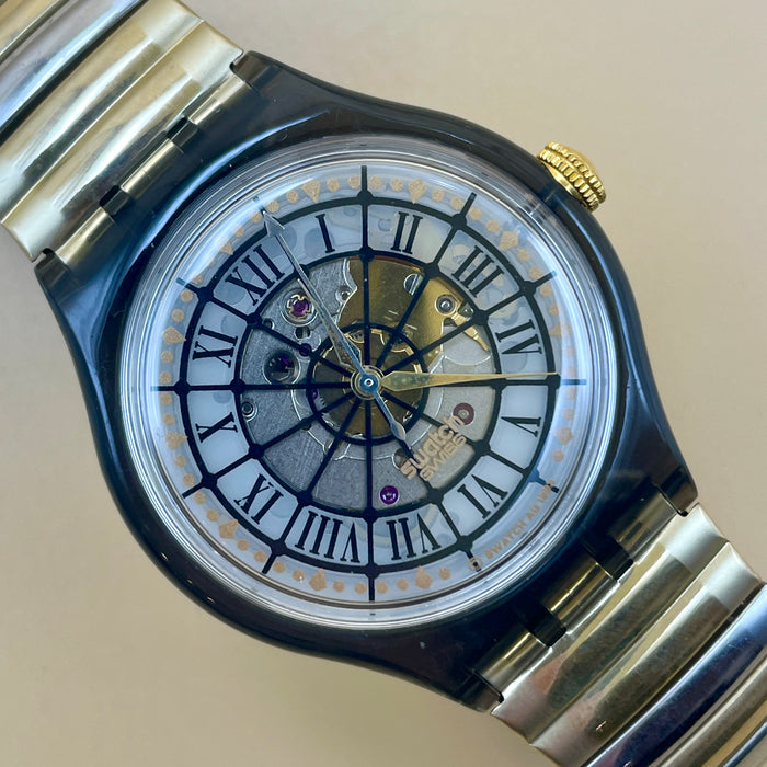 Swatch "Marechal" SAM 101 orologio automatico 36 mm Swiss 1993