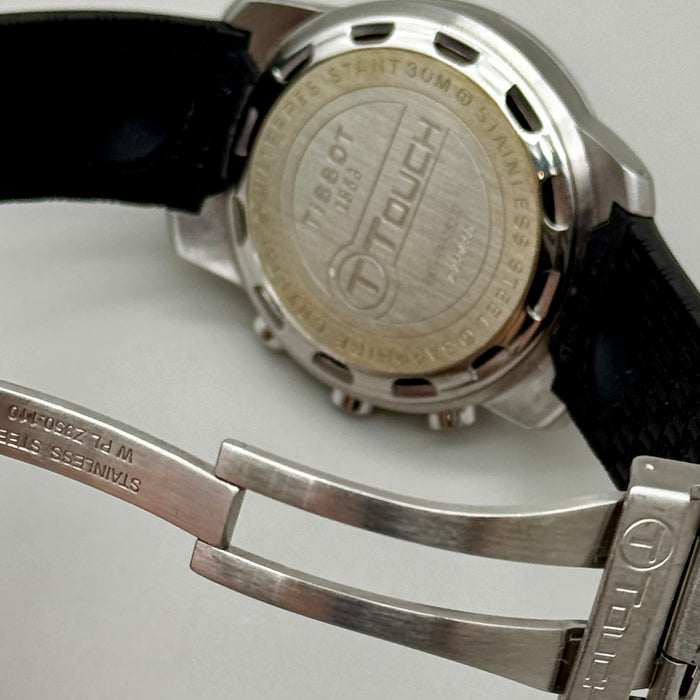 Tissot T Touch orologio digitale ref. RKT-RA-28272/Z250/350 acciaio 40.5 mm 2010 ca
