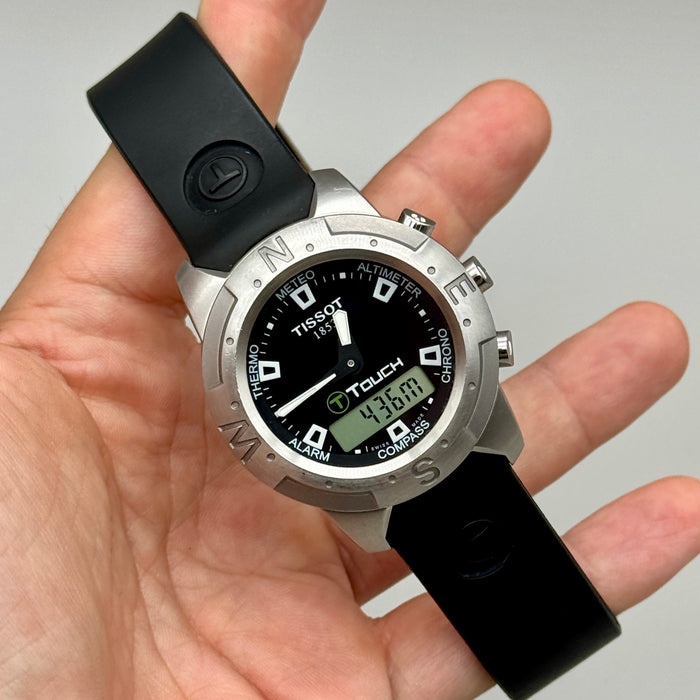 Tissot T Touch orologio digitale ref. RKT-RA-28272/Z250/350 acciaio 40.5 mm 2010 ca