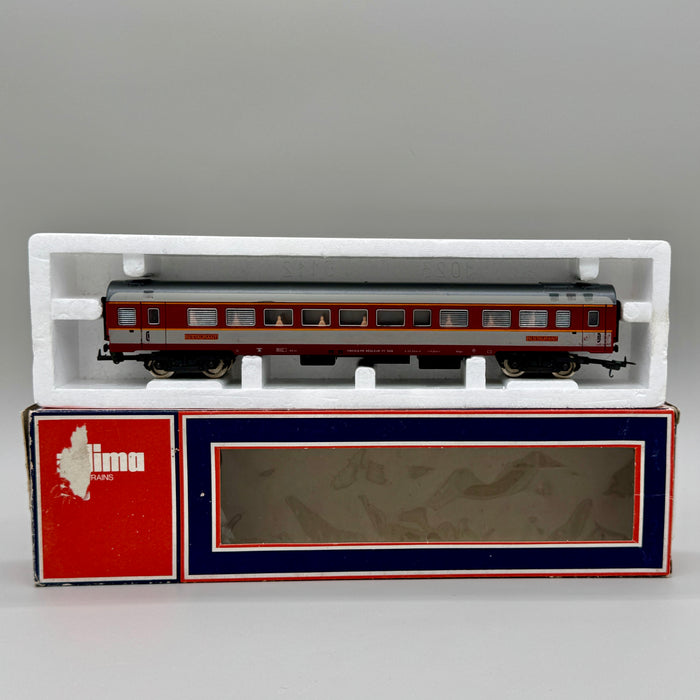 Lima 9219 modellino scala H0 treno vagone ristorante con scatola 1980 ca