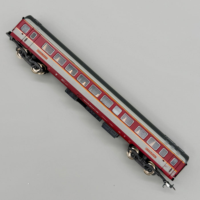 Lima 9219 modellino scala H0 treno vagone ristorante con scatola 1980 ca