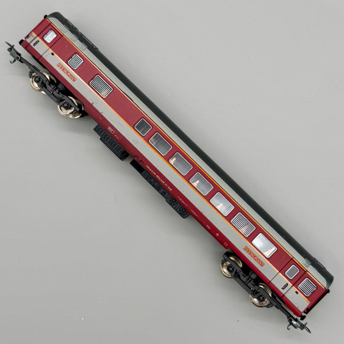 Lima 9219 modellino scala H0 treno vagone ristorante con scatola 1980 ca