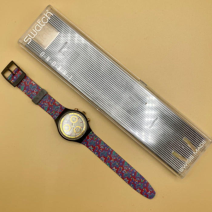 Swatch "Chrono Award" SCB 108 orologio quarzo 37 mm Swiss 1992
