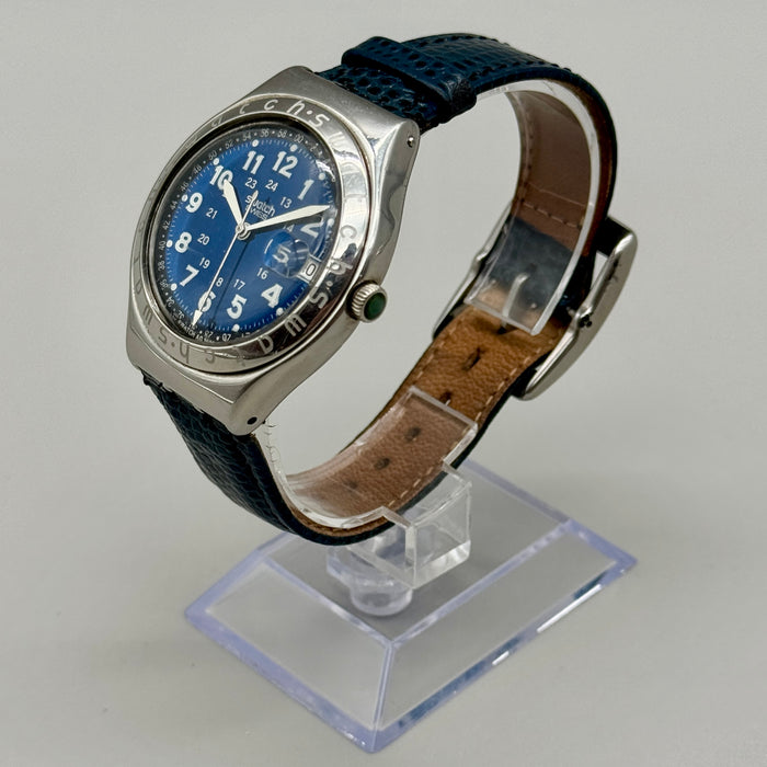 Swatch "Happy Joe Blue" YGS400 orologio quarzo Swiss 1993