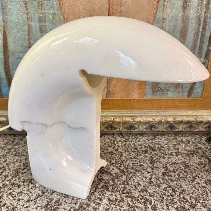 Flos Biagio design Tobia Scarpa marmo bianco Carrara 1980 ca