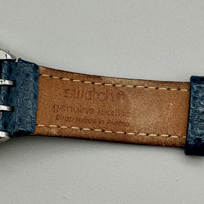 Swatch "Happy Joe Blue" YGS400 orologio quarzo Swiss 1993