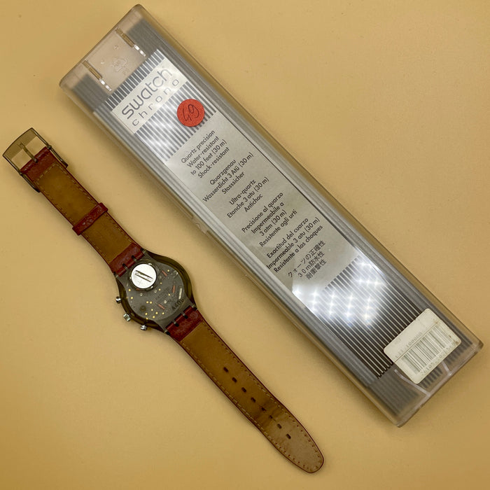 Swatch "Chrono Azteco" SCM 401 orologio quarzo 37 mm Swiss 1994