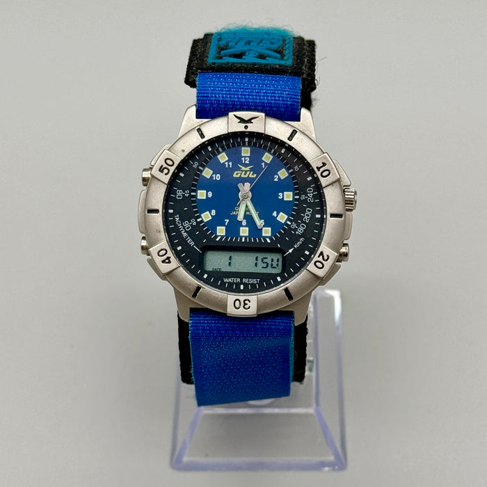 Gul Scuba orologio quarzo svedese quarzo Japan 1990 ca