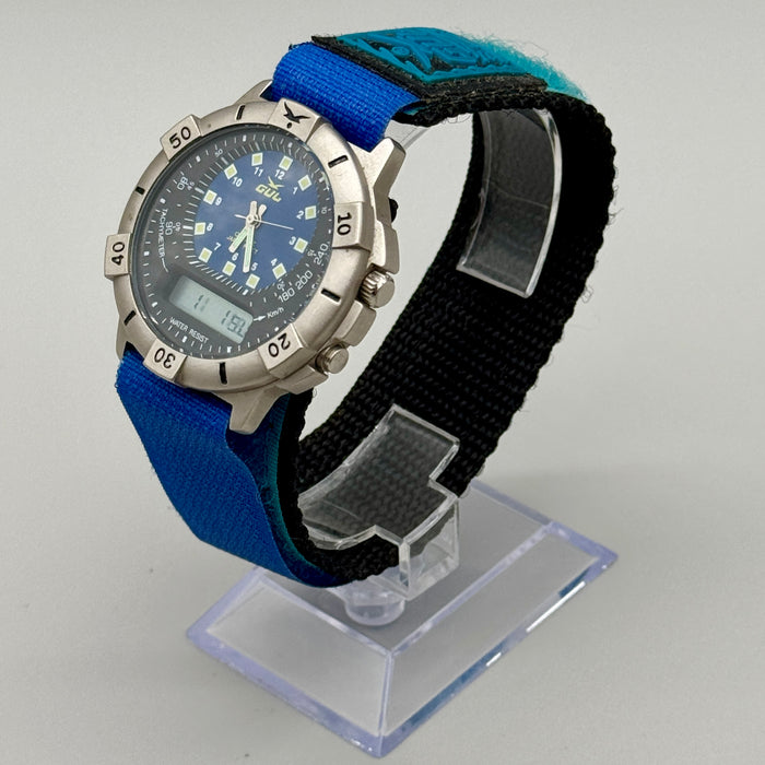 Gul Scuba orologio quarzo svedese quarzo Japan 1990 ca