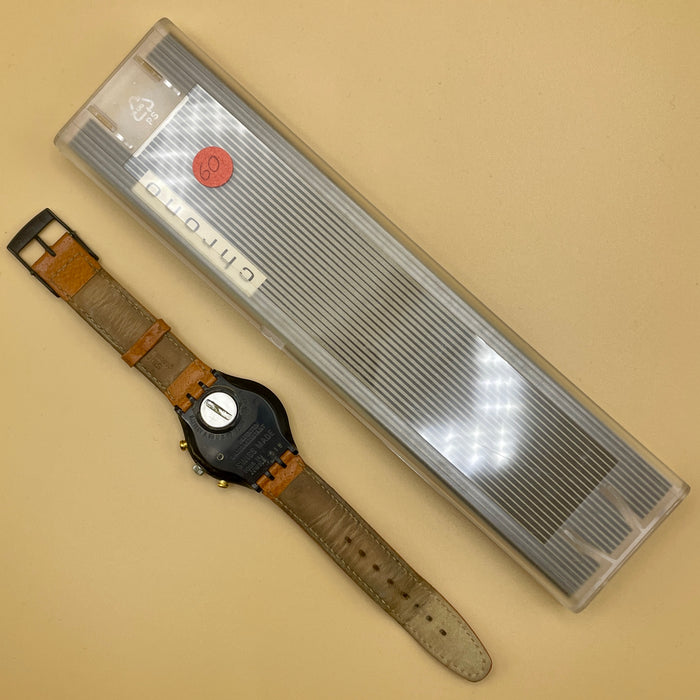 Swatch "Chrono Count" SCB 113 orologio quarzo 37 mm Swiss 1995