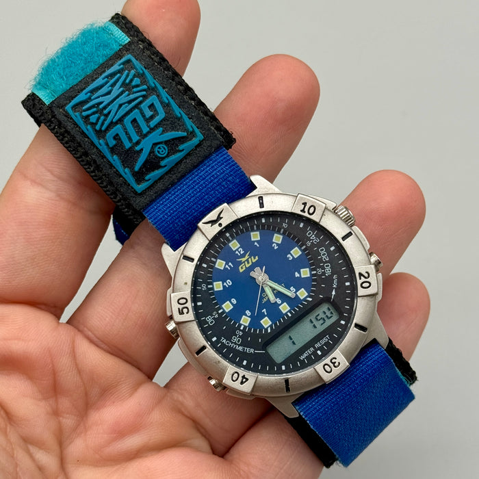 Gul Scuba orologio quarzo svedese quarzo Japan 1990 ca