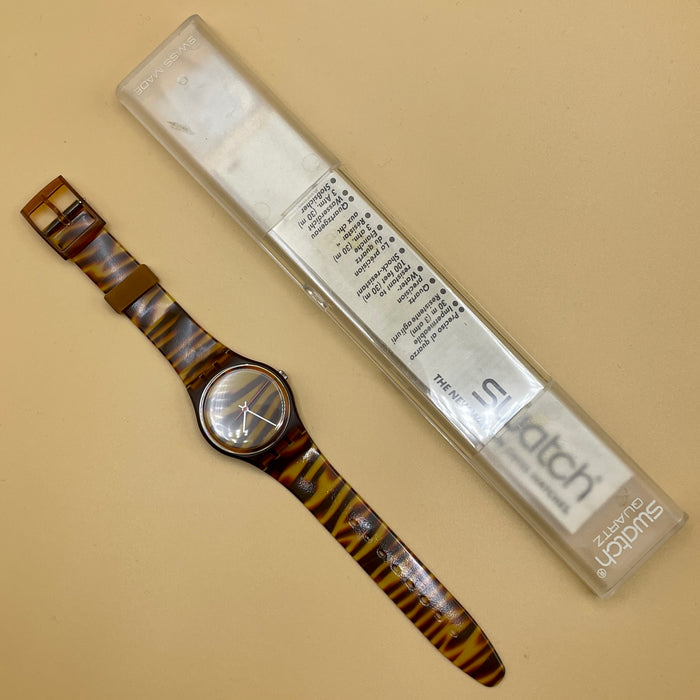 Swatch "Borgo Nuovo" GF 102 orologio quarzo 34 mm Swiss 1987