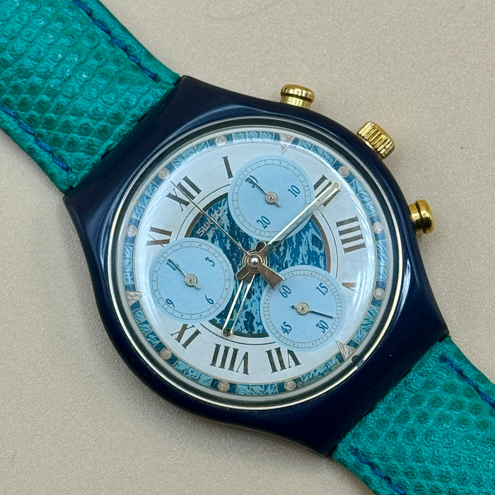 Swatch "Chrono Performance" SCN 108 orologio quarzo 37 mm Swiss 1994