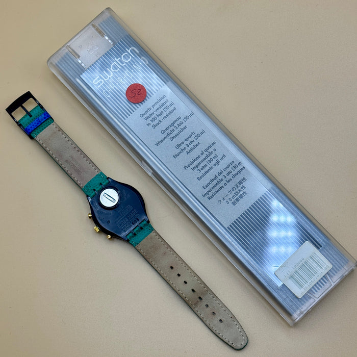 Swatch "Chrono Performance" SCN 108 orologio quarzo 37 mm Swiss 1994