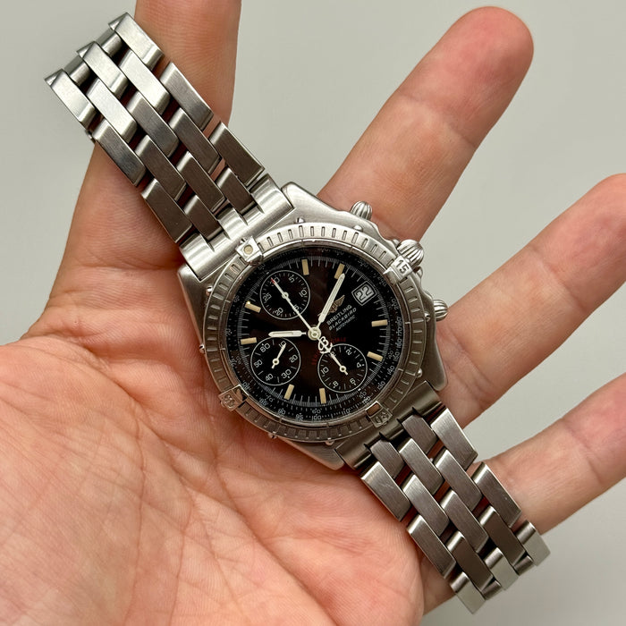 Breitling Chronomat Serie Speciale Aviazione Italiana orologio ref. A13350 full set 2001