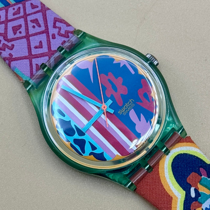 Swatch "Mogador" GL 103 orologio quarzo 34 mm Swiss 1992