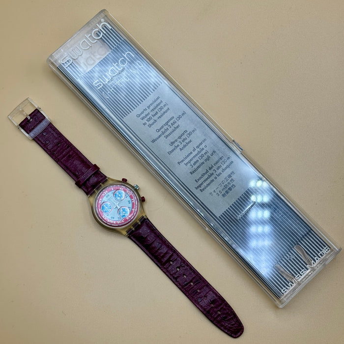 Swatch "Chrono Windmill" SCK 103 orologio quarzo 37 mm Swiss 1993