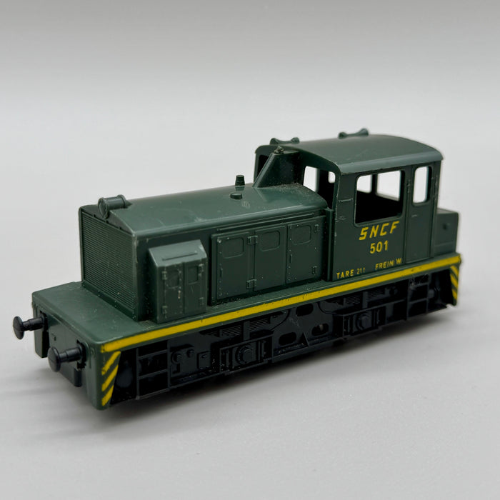 Lima scala H0 locomotiva SNCF 501 + carro scoperto + cisterna Shell 1980 ca