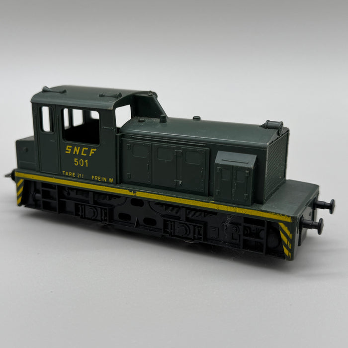 Lima scala H0 locomotiva SNCF 501 + carro scoperto + cisterna Shell 1980 ca
