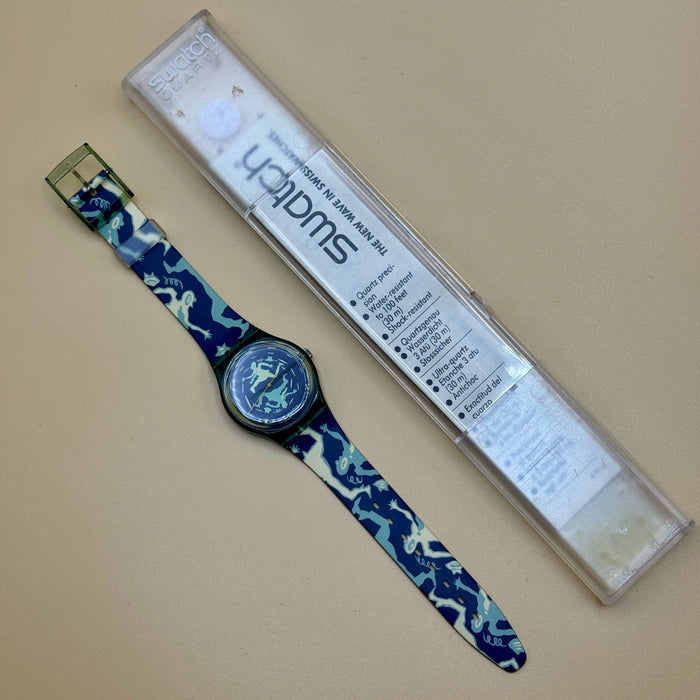 Swatch "Crush" GG 111 orologio quarzo 34 mm Swiss 1991