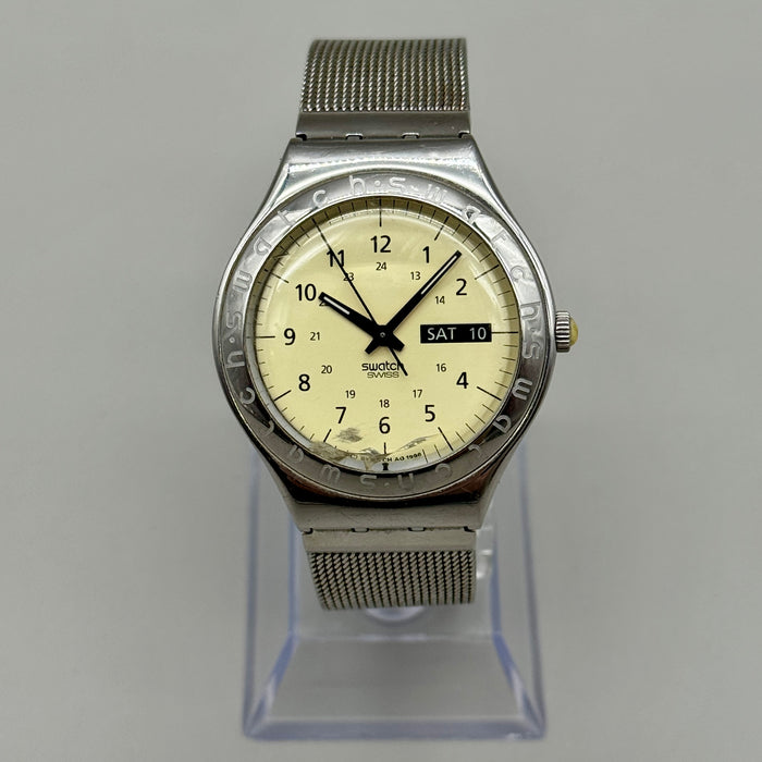 Swatch "Pergamena" YGS708 orologio quarzo Swiss 1996