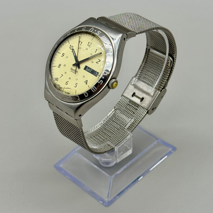 Swatch "Pergamena" YGS708 orologio quarzo Swiss 1996