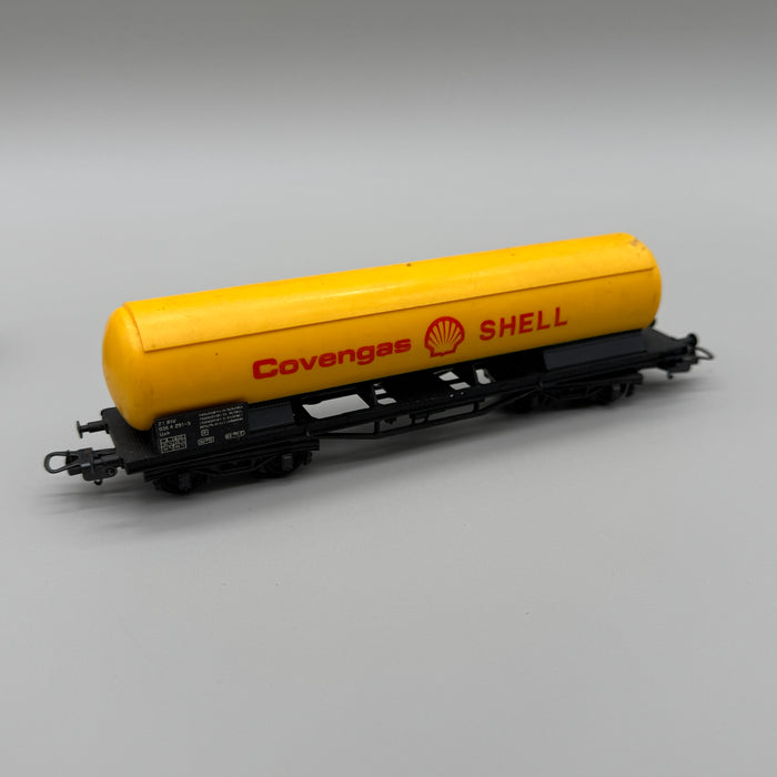 Lima scala H0 locomotiva SNCF 501 + carro scoperto + cisterna Shell 1980 ca