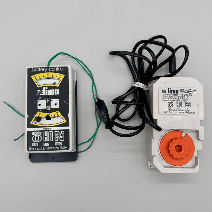 Lima scala H0 comando batteria e trasformatore 1980 ca