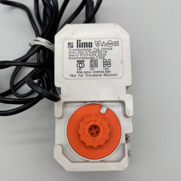 Lima scala H0 comando batteria e trasformatore 1980 ca